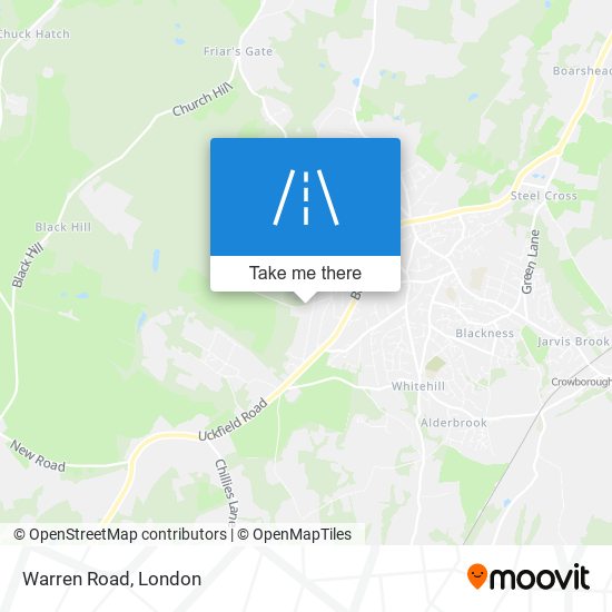 Warren Road map