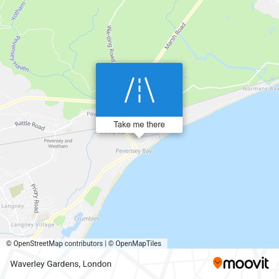 Waverley Gardens map