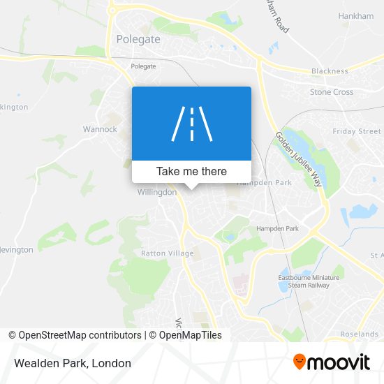 Wealden Park map