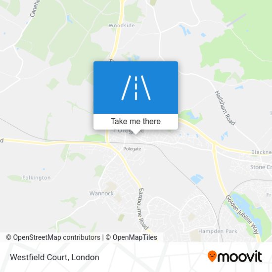 Westfield Court map
