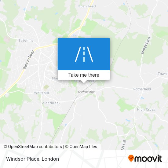Windsor Place map
