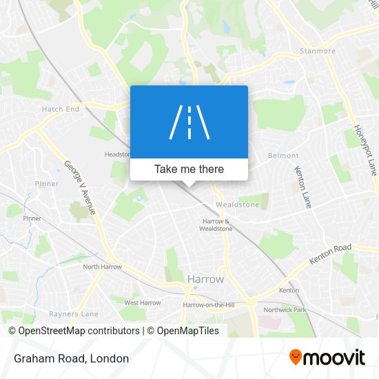 Graham Road map