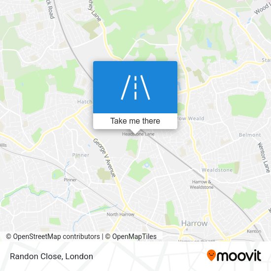 Randon Close map