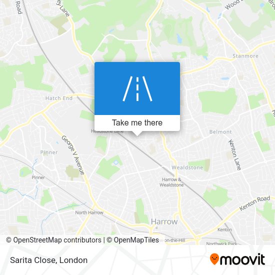 Sarita Close map