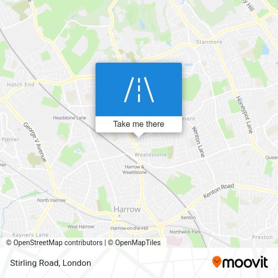Stirling Road map