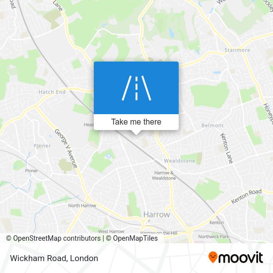 Wickham Road map