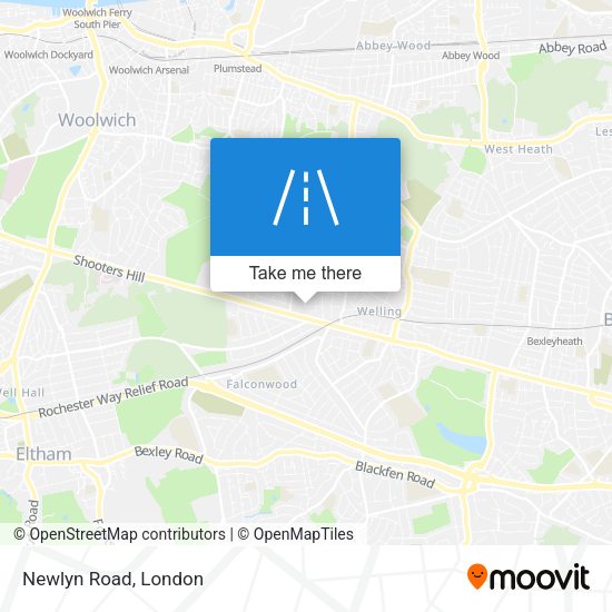 Newlyn Road map
