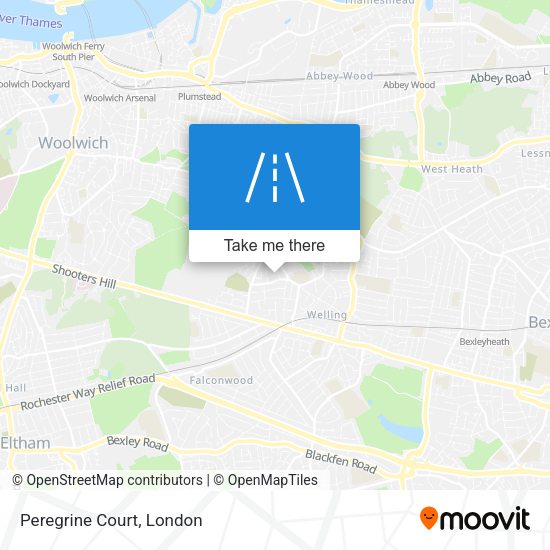 Peregrine Court map