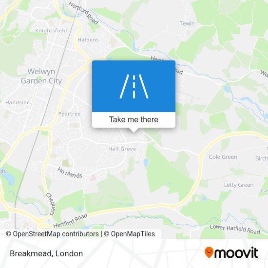 Breakmead map
