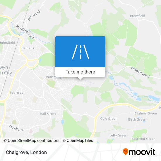 Chalgrove map