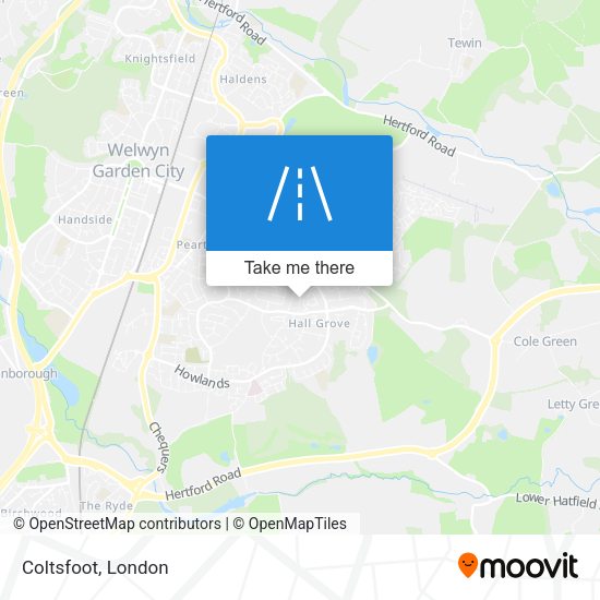 Coltsfoot map