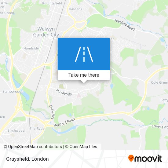 Graysfield map