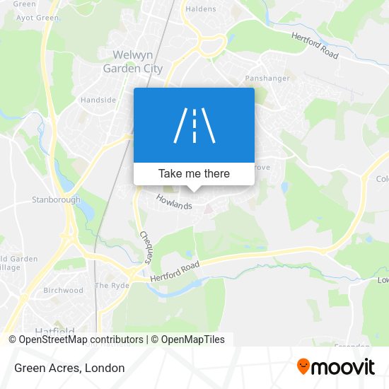 Green Acres map
