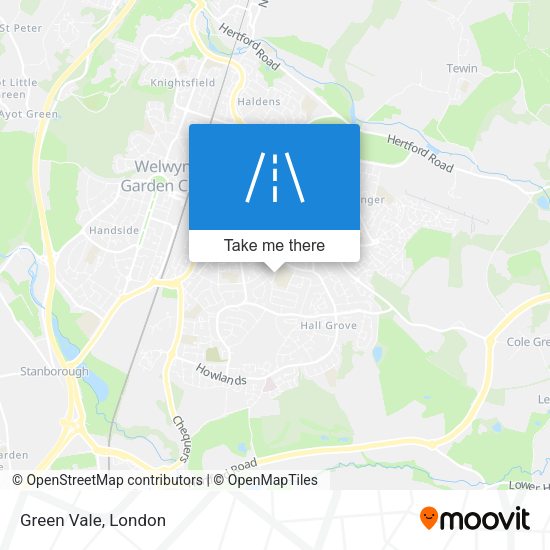 Green Vale map