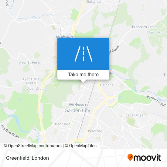 Greenfield map