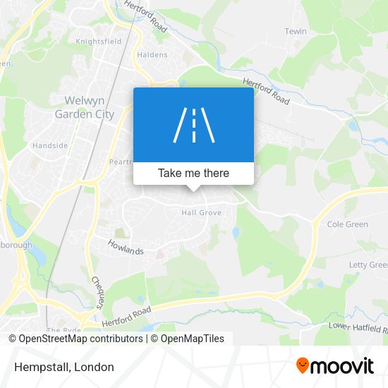 Hempstall map