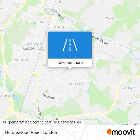 Heronswood Road map