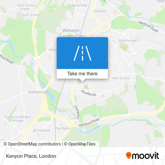 Kenyon Place map