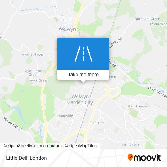 Little Dell map