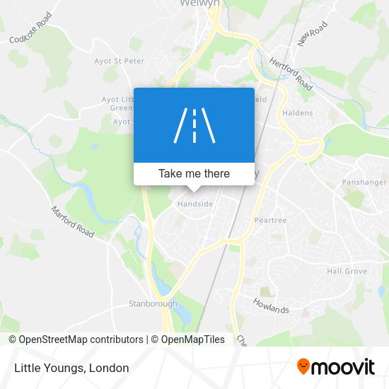 Little Youngs map
