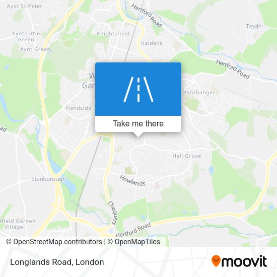 Longlands Road map