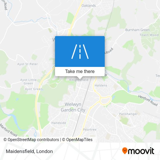 Maidensfield map