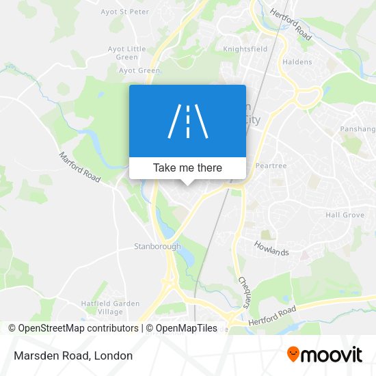 Marsden Road map