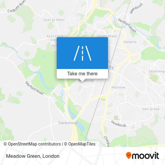 Meadow Green map