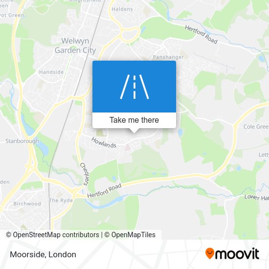 Moorside map
