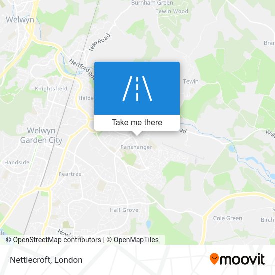 Nettlecroft map