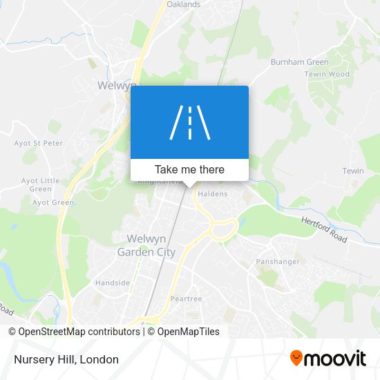 Nursery Hill map