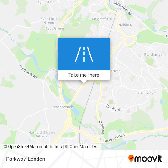Parkway map