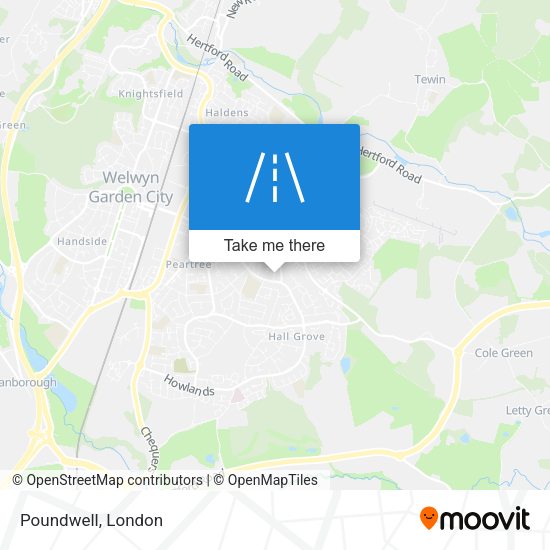 Poundwell map