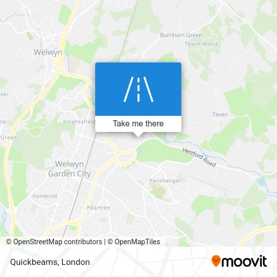 Quickbeams map