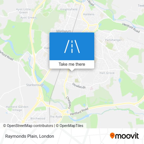 Raymonds Plain map