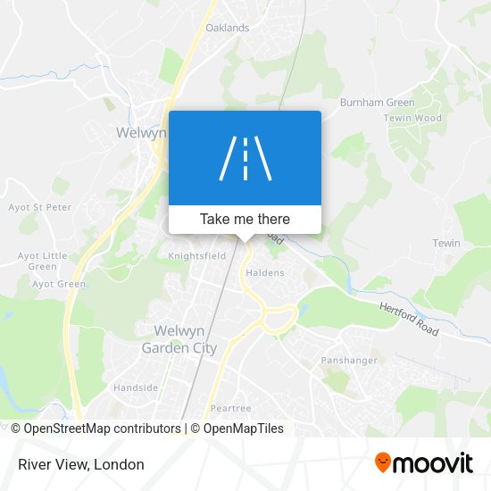 River View map