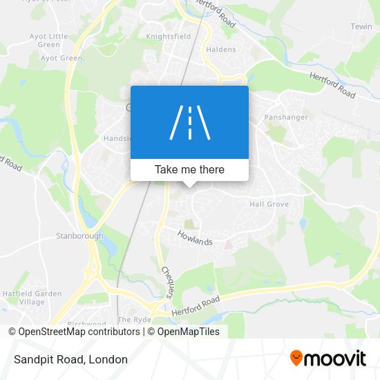 Sandpit Road map