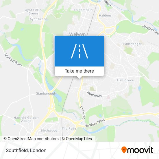 Southfield map