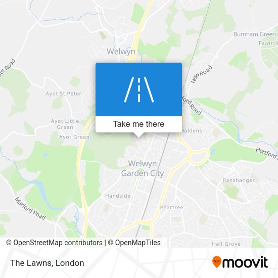 The Lawns map