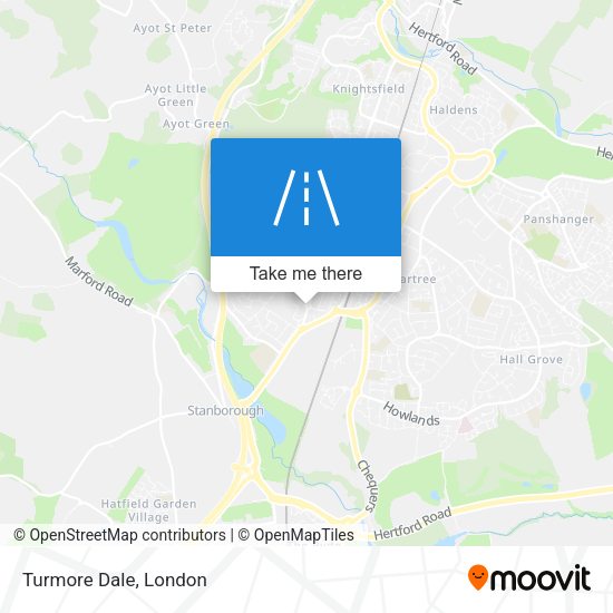 Turmore Dale map