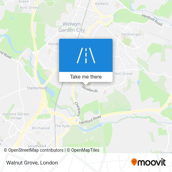 Walnut Grove map