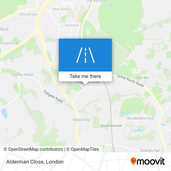 Alderman Close map