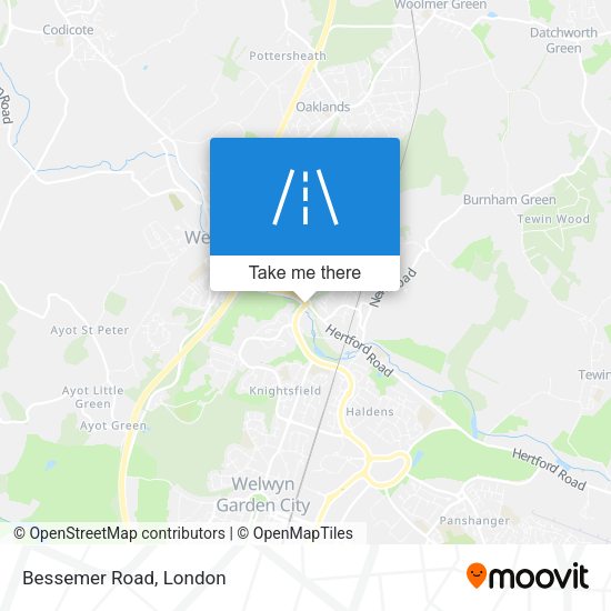 Bessemer Road map