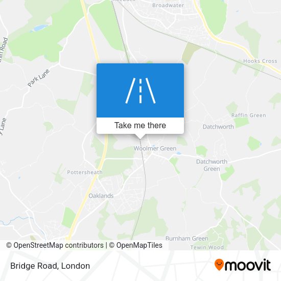 Bridge Road map