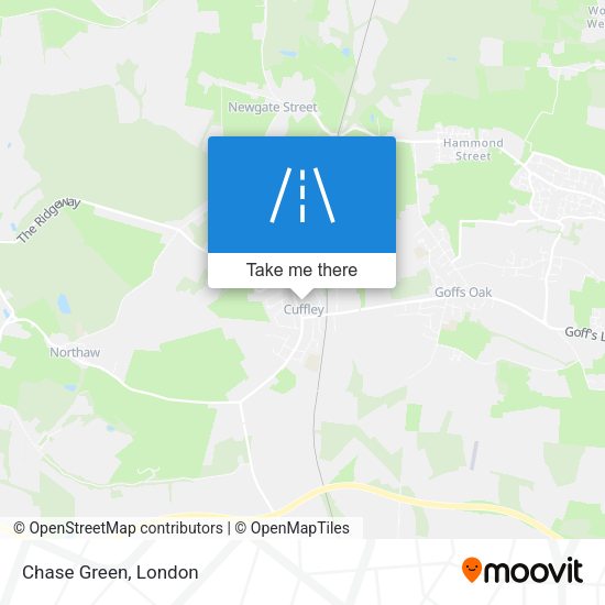 Chase Green map