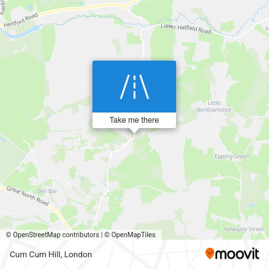 Cum Cum Hill map
