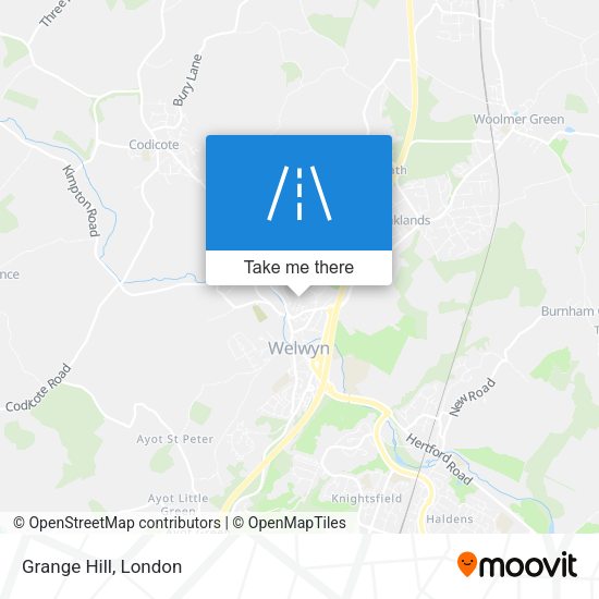 Grange Hill map
