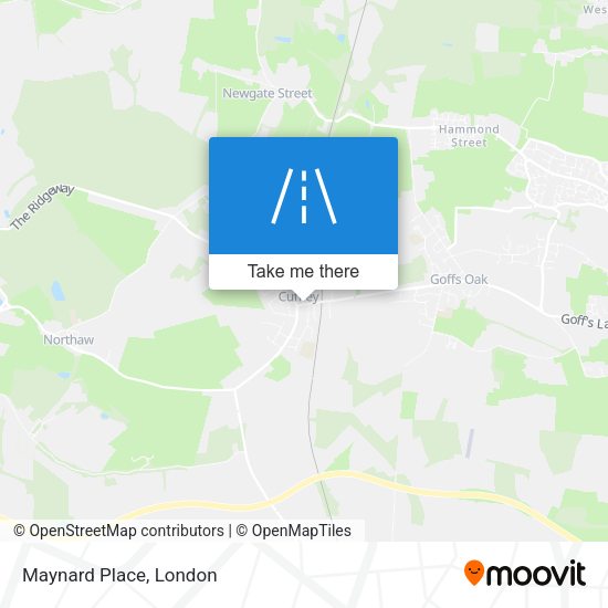 Maynard Place map