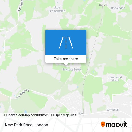 New Park Road map