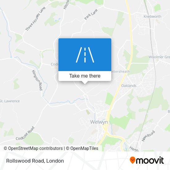 Rollswood Road map